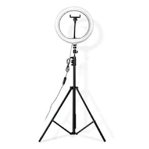 Ring Light Profissional Led 12Pol 30Cm 10W 800Lm Com Tripé