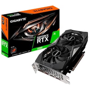 Placa De Vídeo Gigabyte Nvidia Geforce Rtx 2060 D6 6G, Gddr6