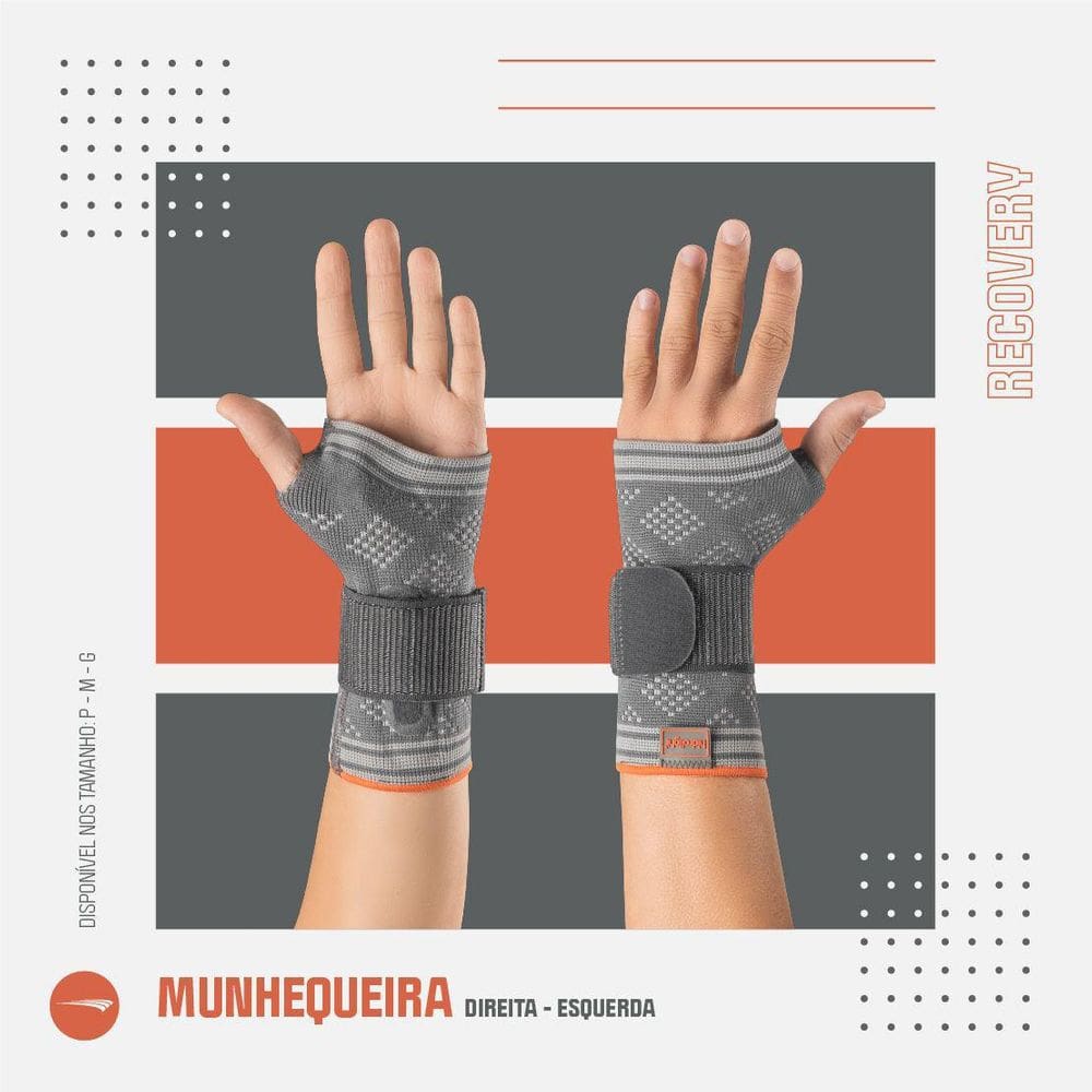 Munhequeira Recovery Direita M Hidrolight