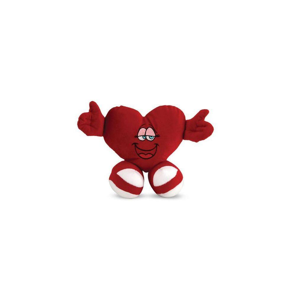 Coração De Pelúcia Tênis Vermelho 38 Cm Antialérgico