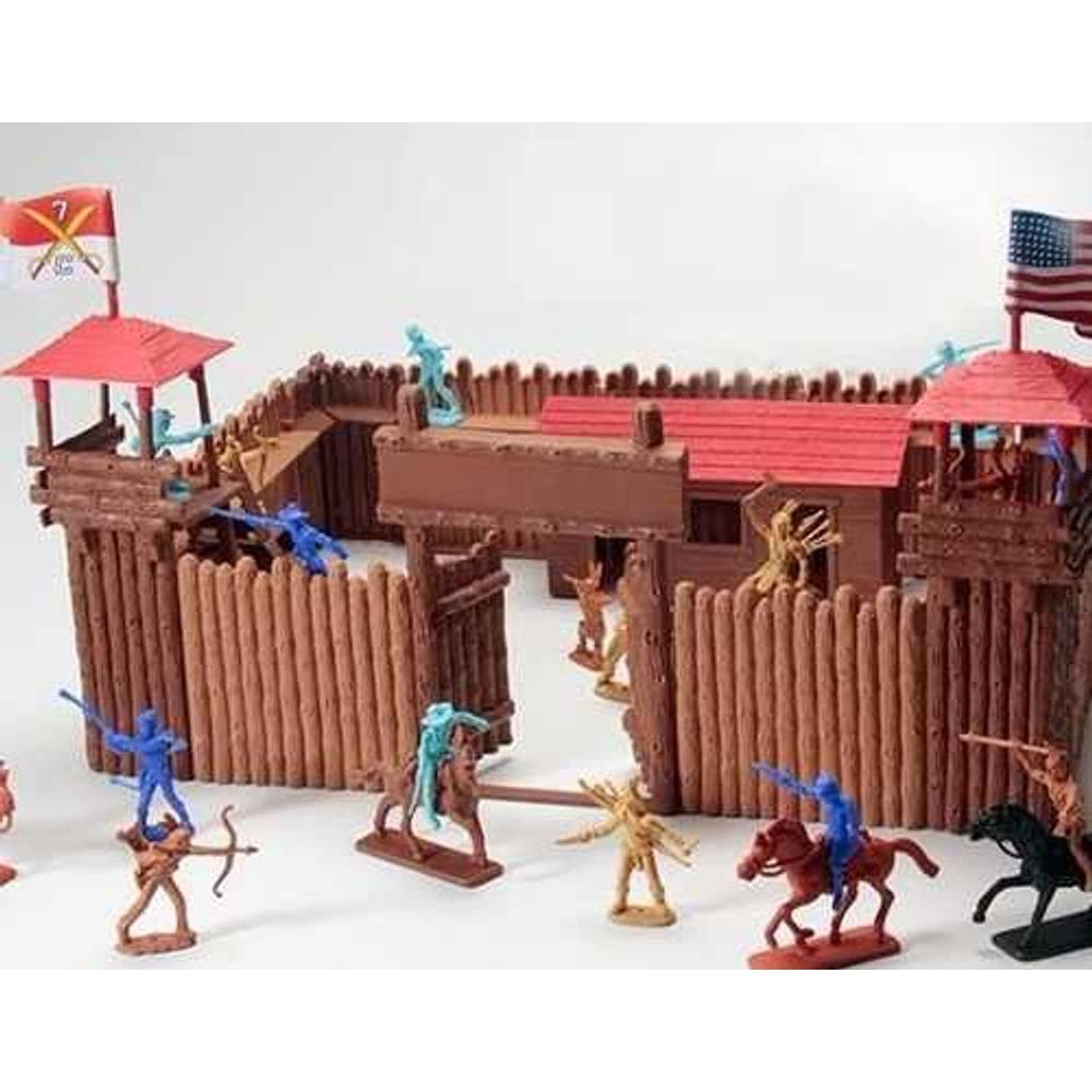 Forte Apache Batalha Jr Brinquedos Antigos Bonecos Gulliver