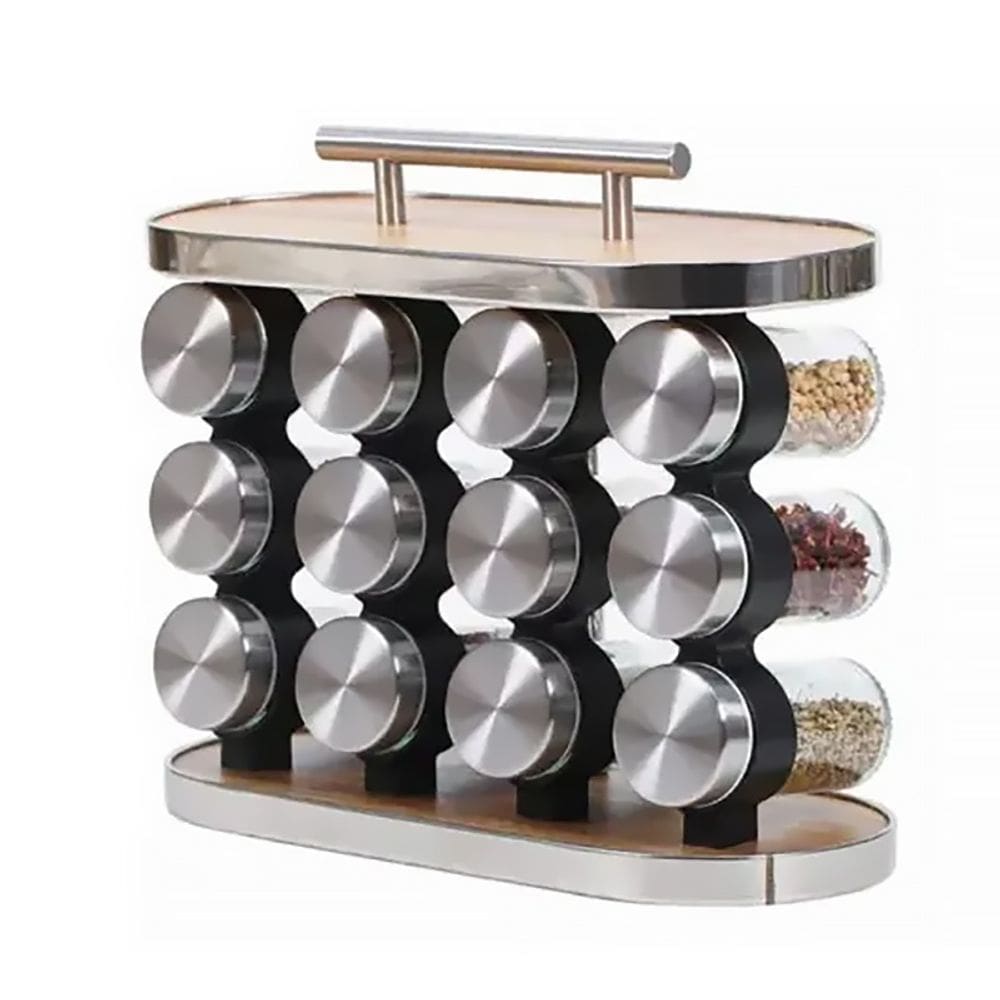 Porta Condimento com 12 pçs 100ml PCON045 - Hauskraft