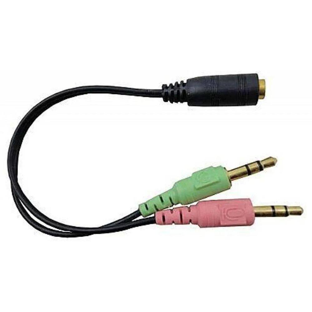 Cabo Adaptador Plug 2P2 Macho X P2 Fêmea Md9 - 8042