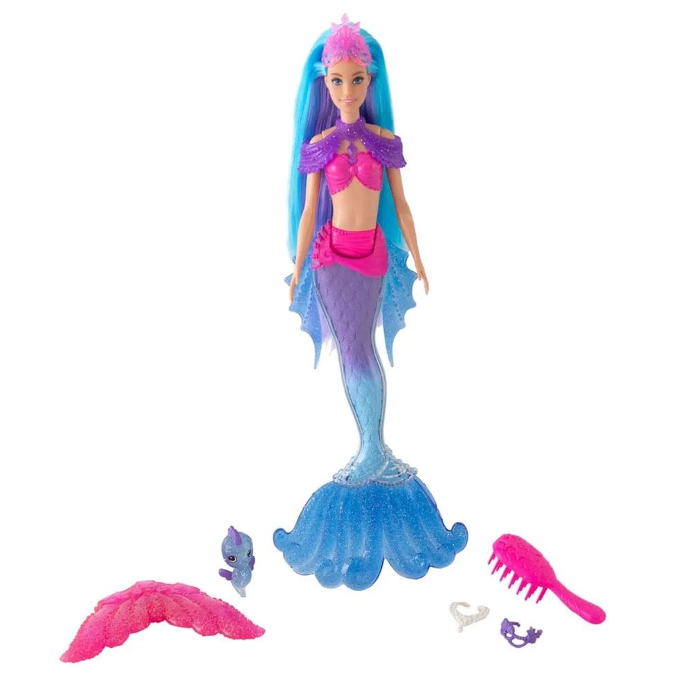 Boneca Barbie Mermaid Power Sirena Malibu - Mattel