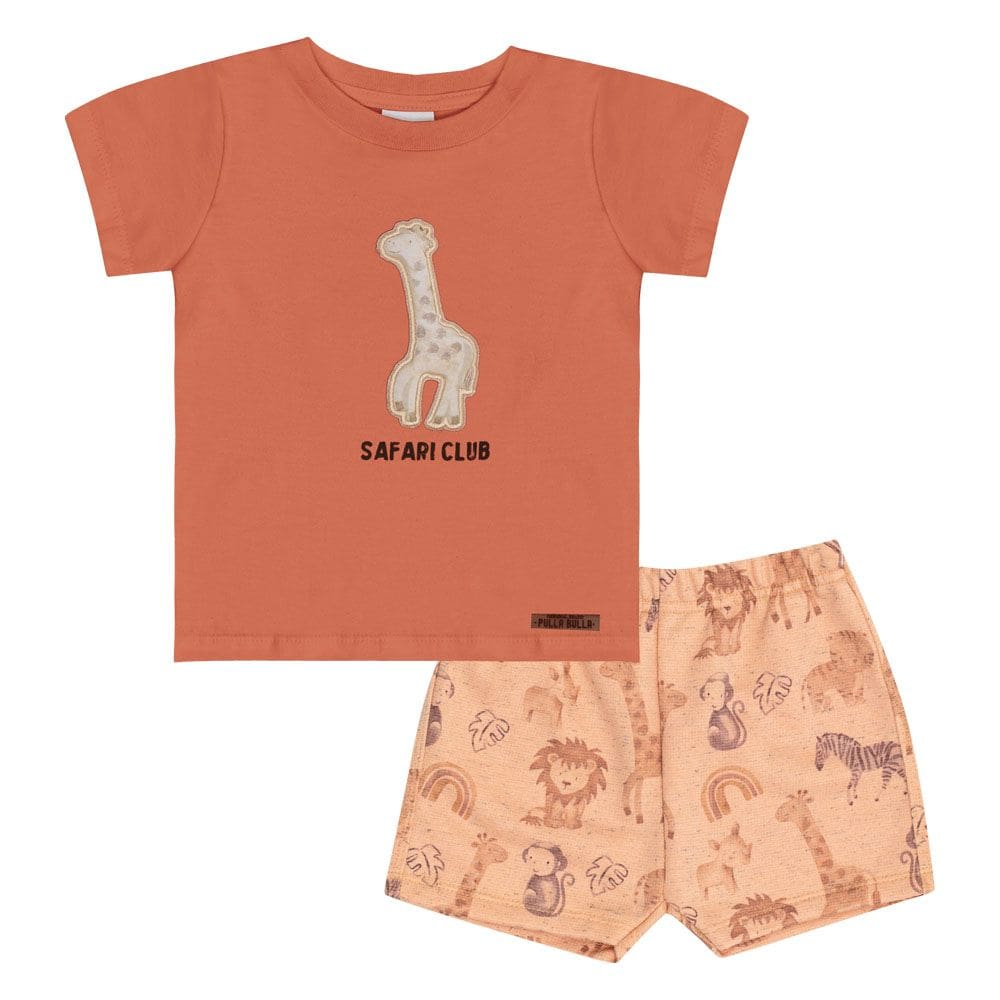 Conjunto Bebê Menino - Ferrugem - 50565-1086