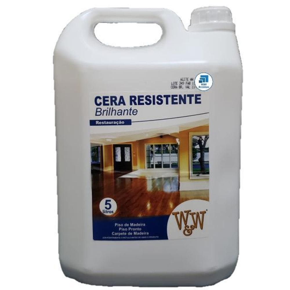 Cera Resistente Brilhante 5 Litro