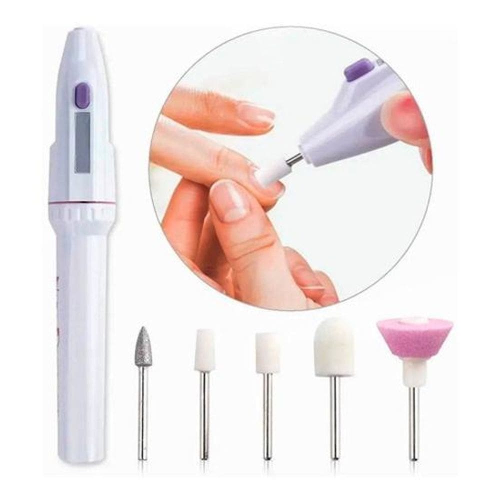 Lixadeira Elétrica De Unhas Lixador De Unha