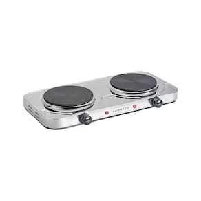 Fogão Elétrico 2 Bocas Agratto De Mesa Em Inox 220v