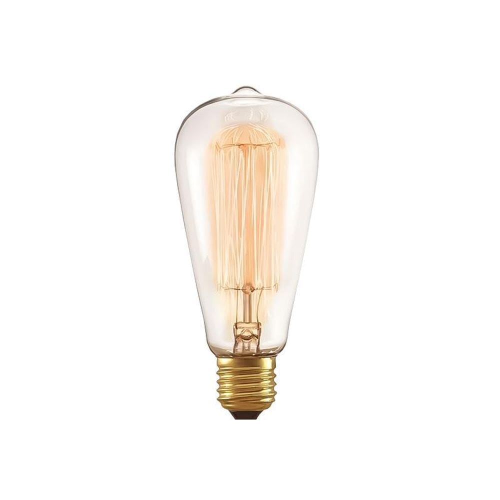Lâmpada Filamento De Carbono - St64 - 110V