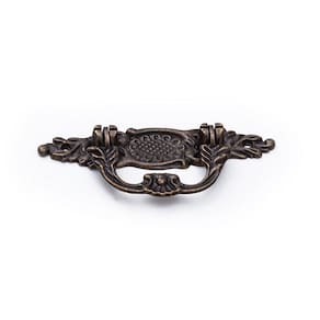 Puxador Colonial Bronze Cristaleira Móveis Antigos 4 Un.