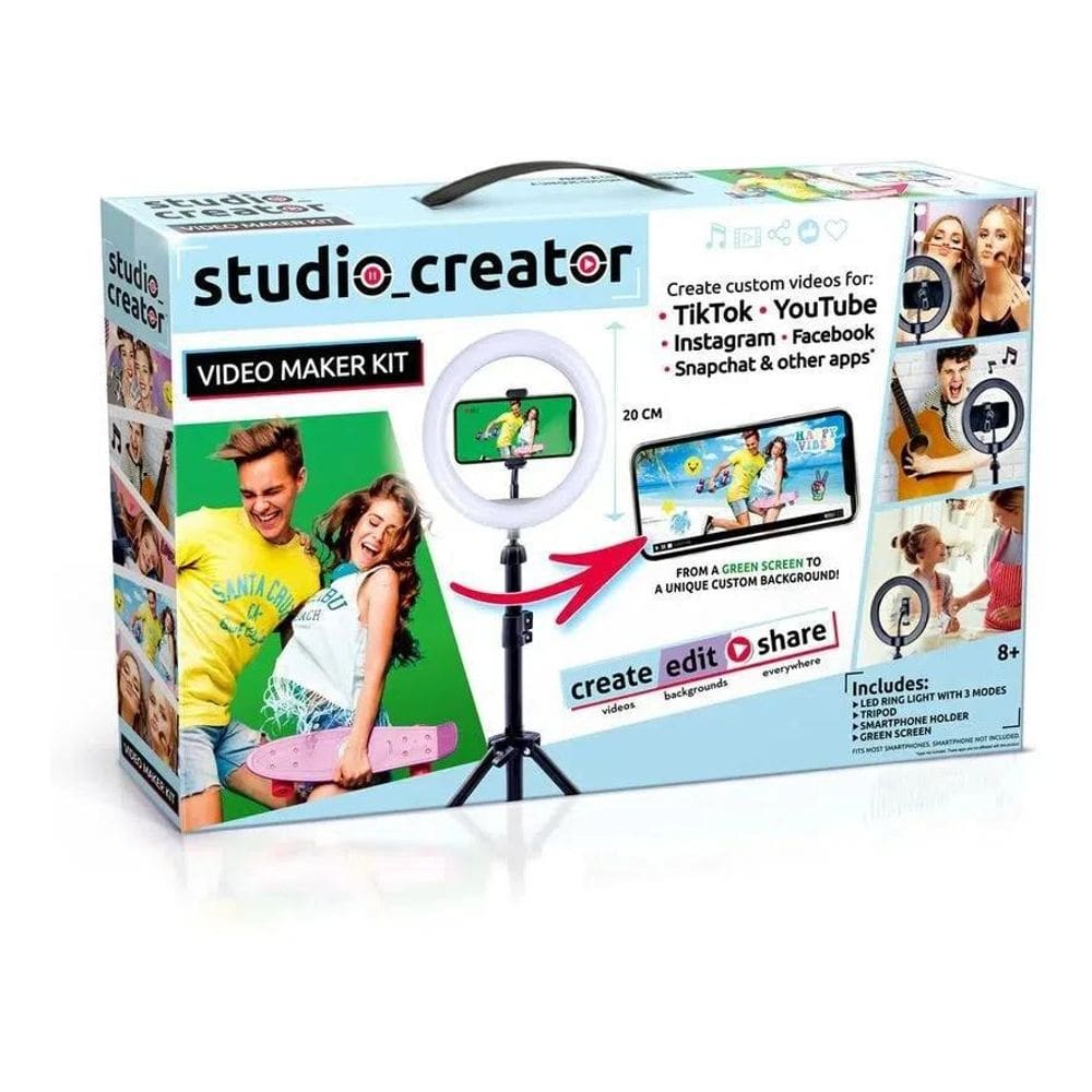 Maleta Kit Influencer Studio Creator - Fun Divirta-Se