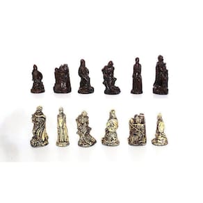 Peças De Xadrez Em Resina - Coleção Vikings 773