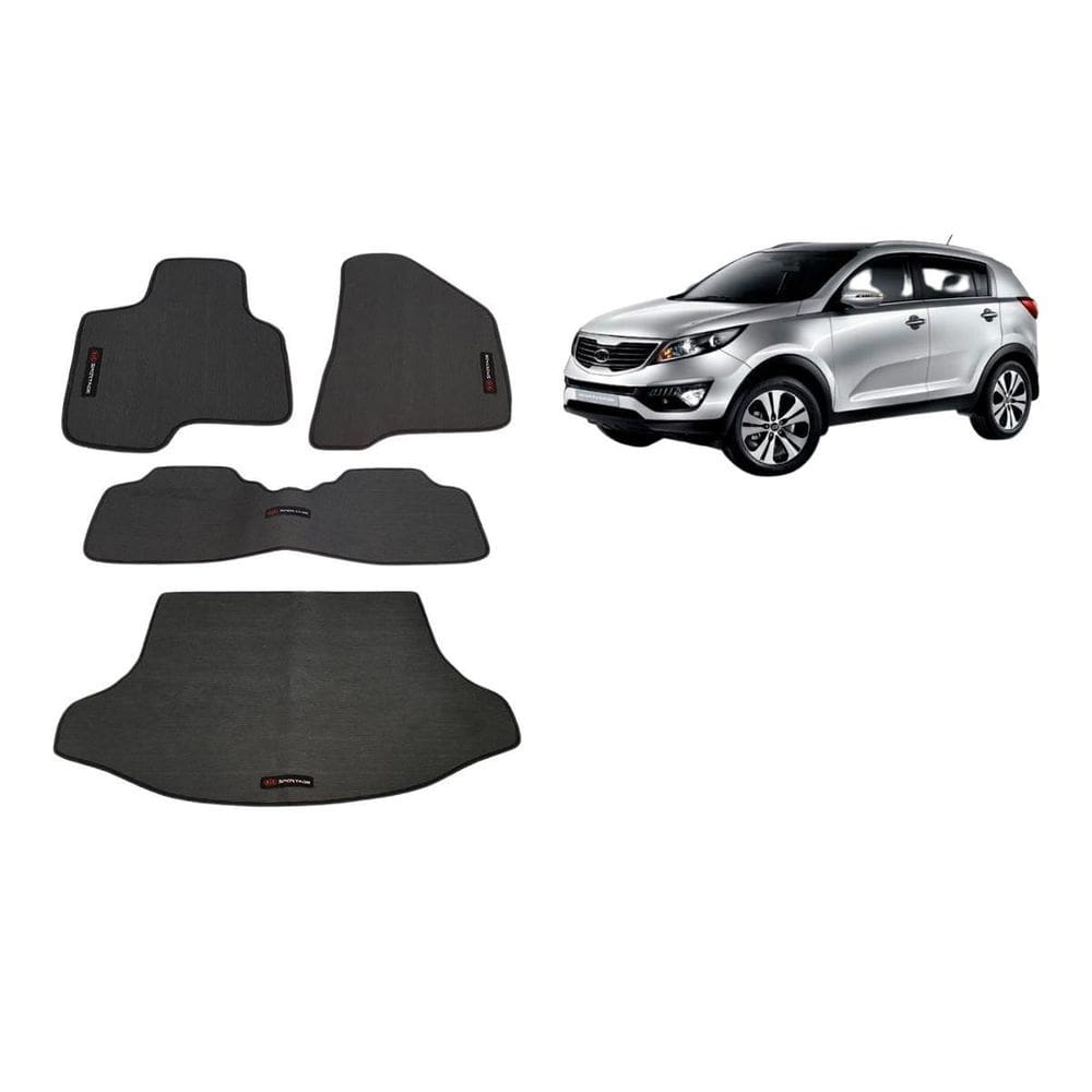 Tapete Sportage 2012 Até 2016 Traseiro Interiço Porta Malas