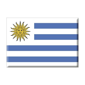 Ímã da bandeira do Uruguai