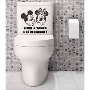 Adesivo De Vaso Sanitário Feche A Tampa Mod02