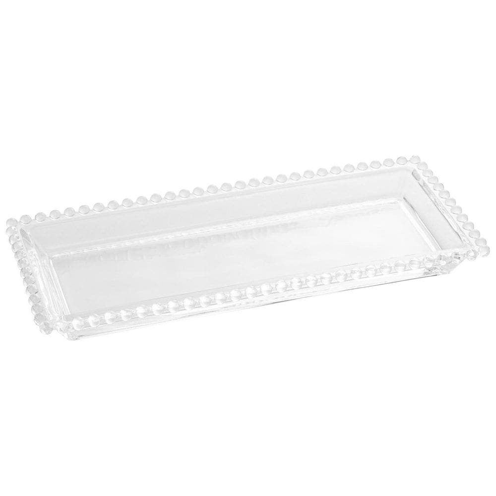 Travessa Cristal Pearl 30X13X3Cm - Wolff