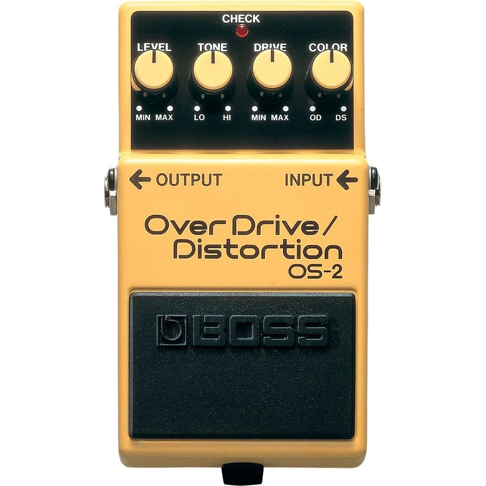 Pedal Analógico OS 2 Overdrive e Distortion Boss