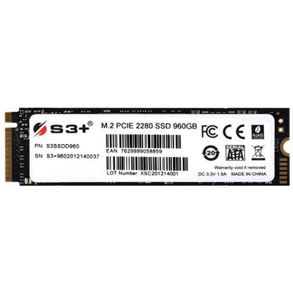 Ssd M.2 Nvmexpress Pcie S3+ 960Gb