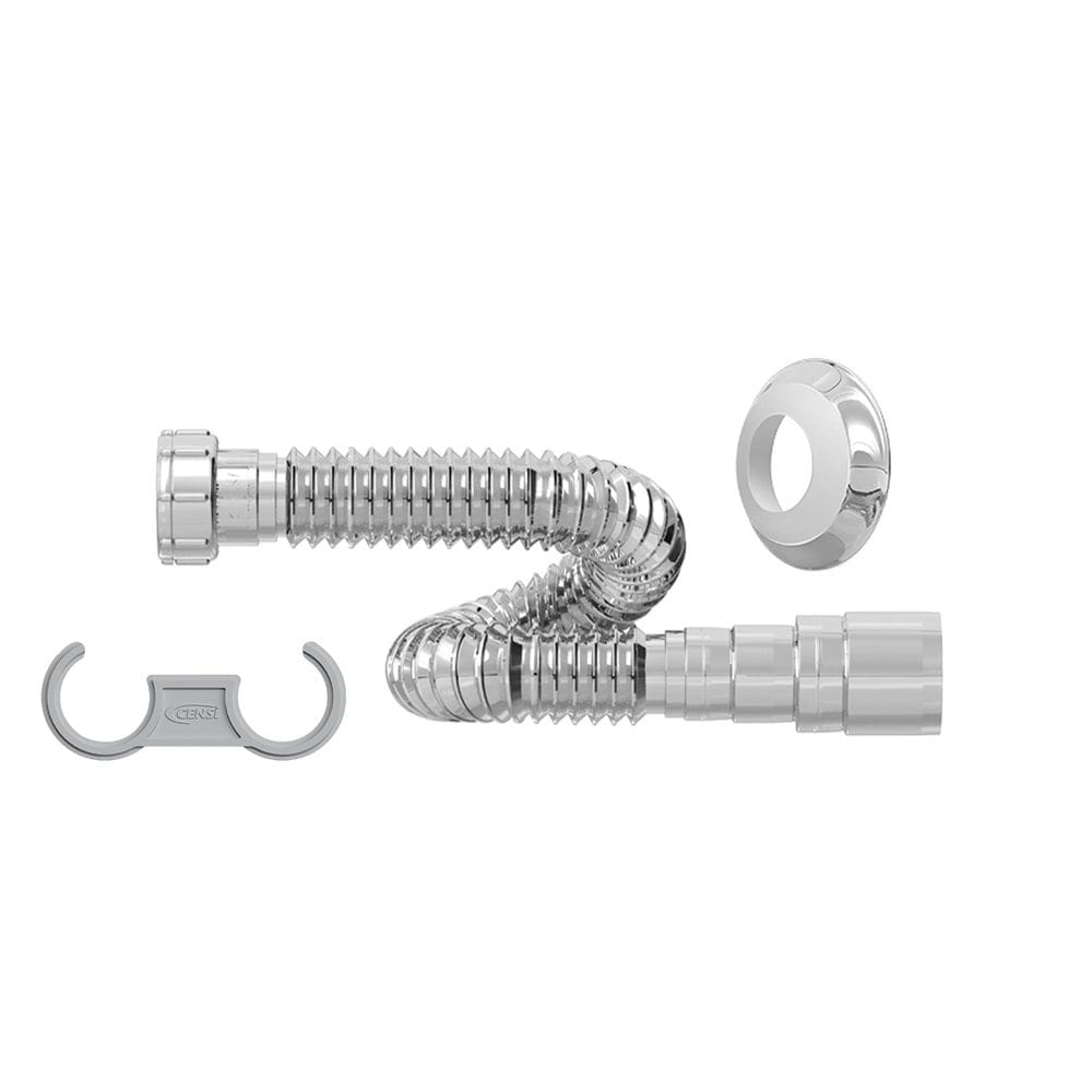 Sifão extensível cromado para tanques e pias censi 74cm