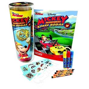 Livro Disney - Tubos - Mickey Aventuras Sobre Rodas