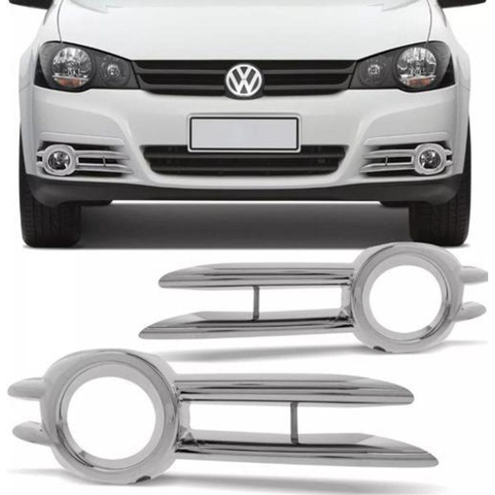 Moldura Milha Cromada Golf Par