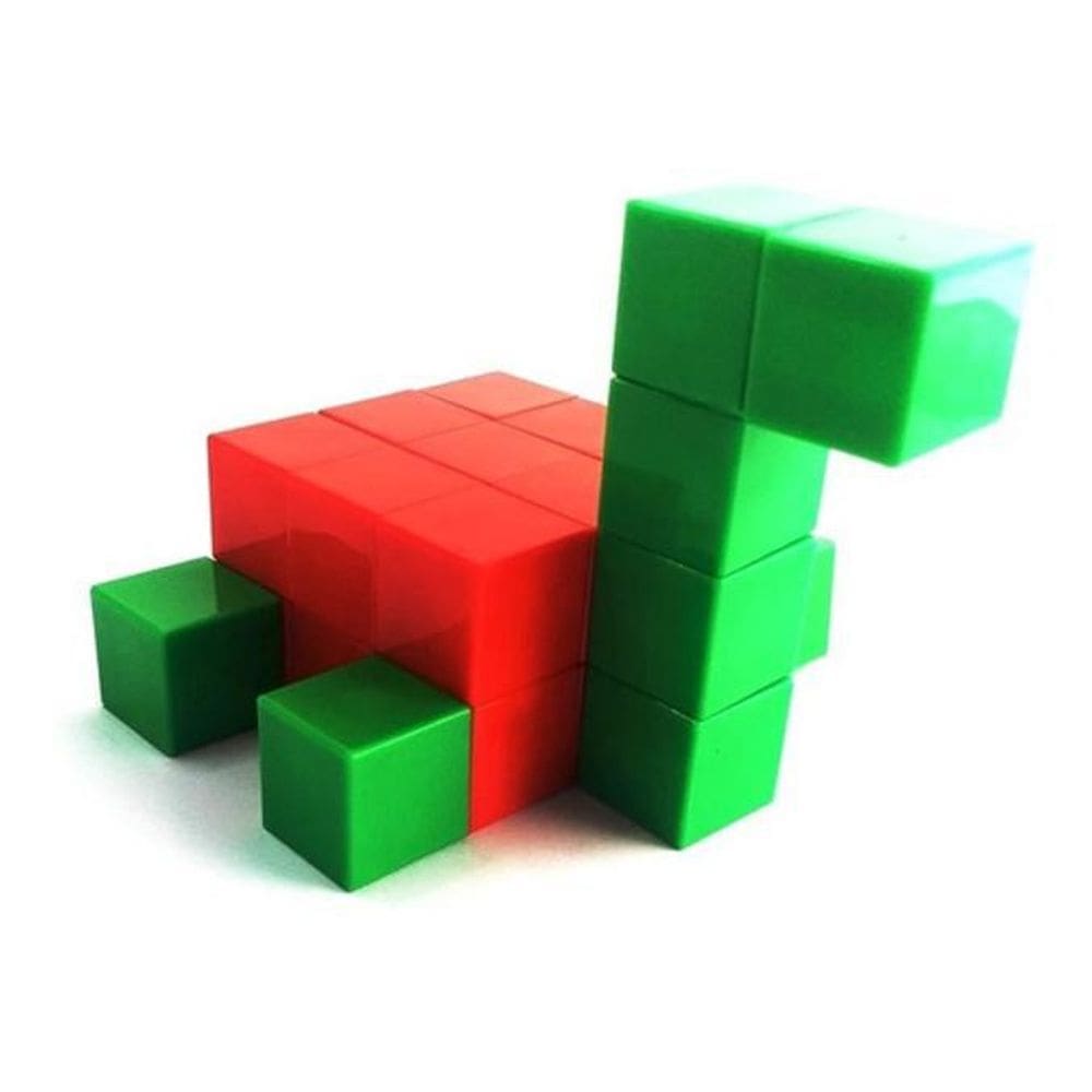 Brinquedo Educativo Magforma Cubos Magnéticos 36 Peças Steam