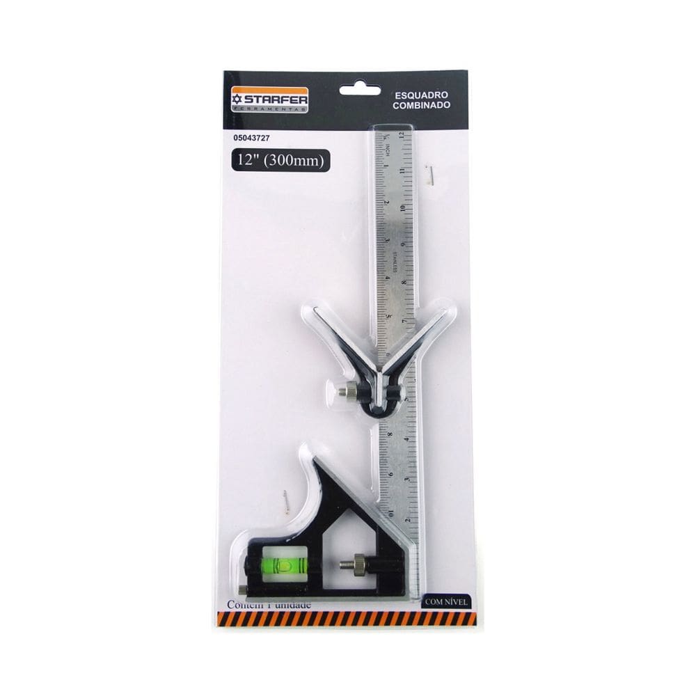 Esquadro Combinado 12 300mm Starfer