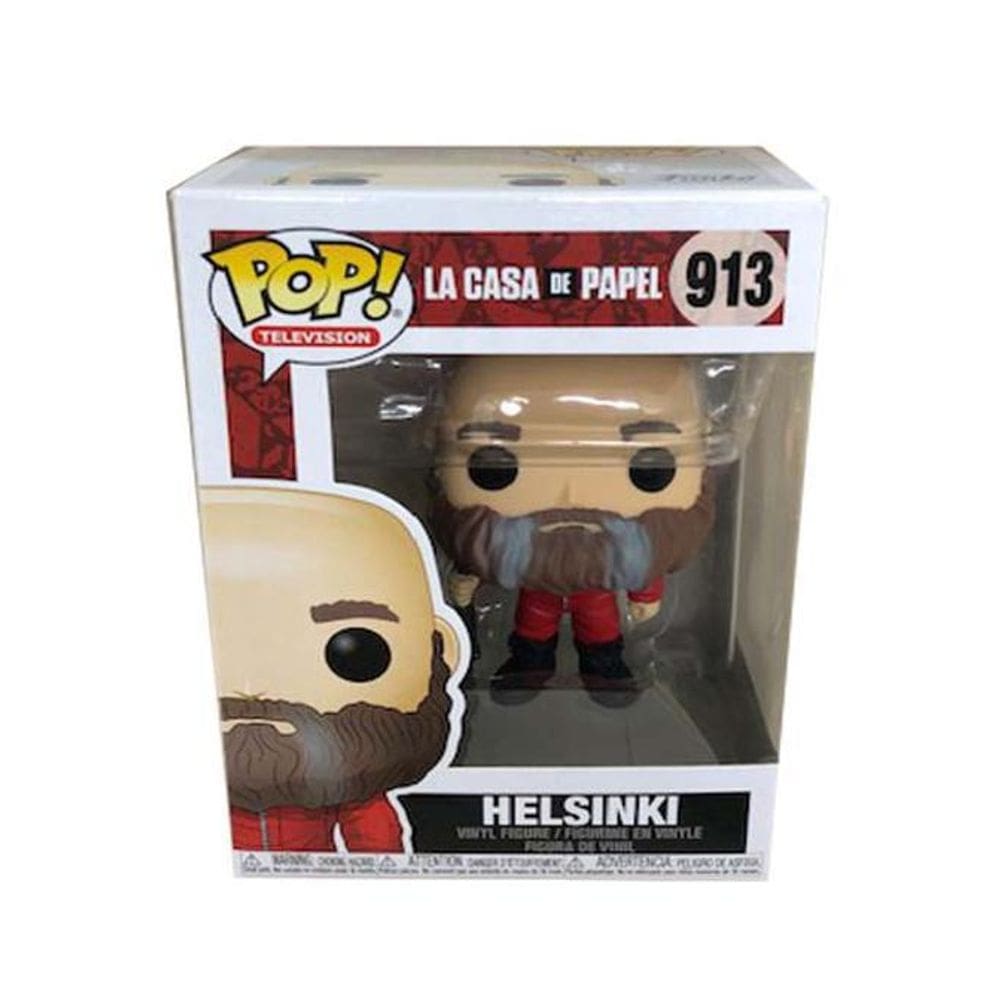 Boneco Funko Pop La Casa De Papel Helsinki 913