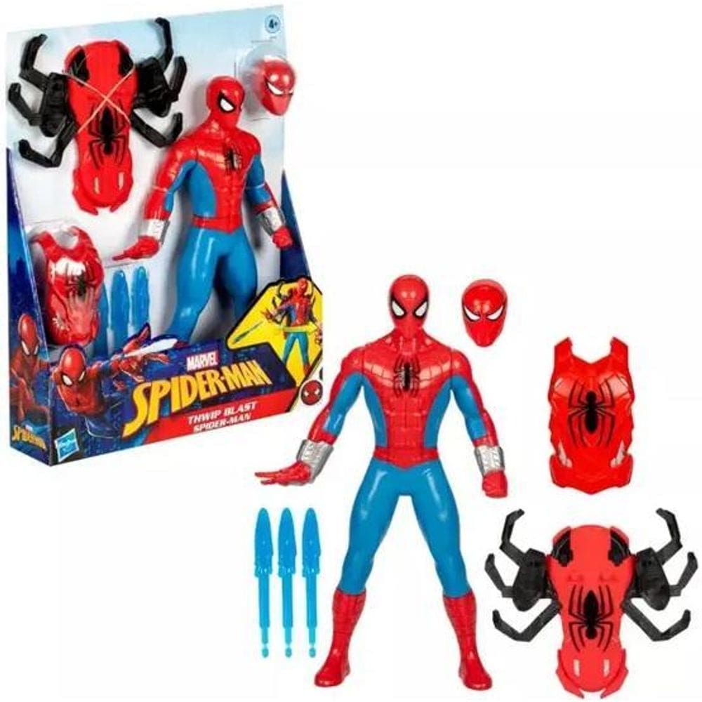 Boneco Lançador E Acessórios Homem Aranha Thwip Blast Hasbro