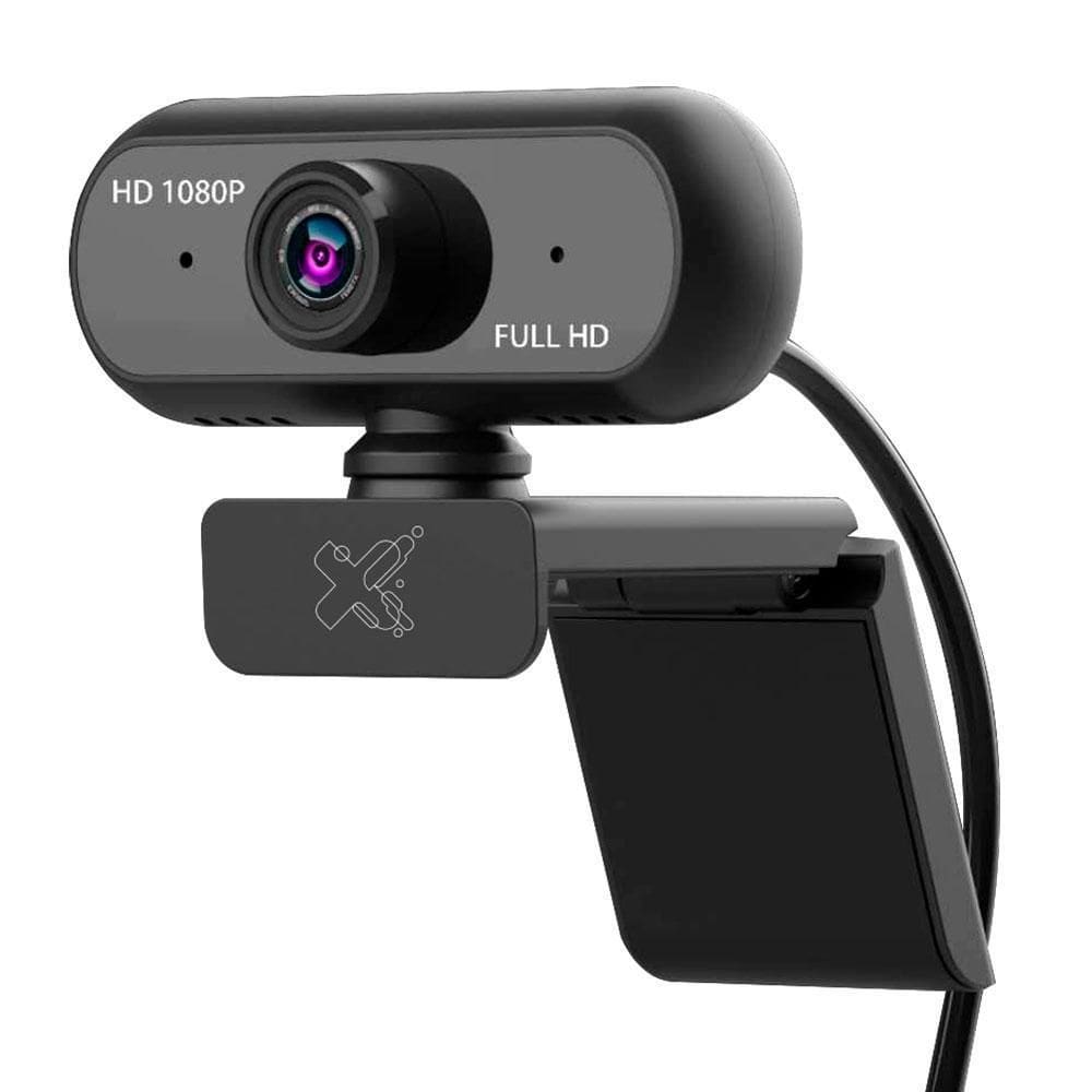Webcam Maxprint X-Vision Full HD 1080P Preto