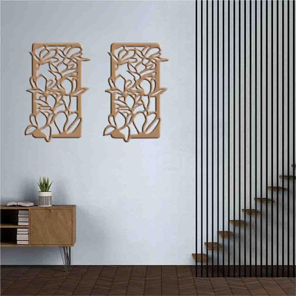 Quadro Decorativo Elegante Vazado - Mdf 3Mm 003