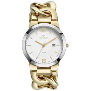 Relógio Feminino Technos Dourado 2115Mwf/1K Analógico 5 Atm