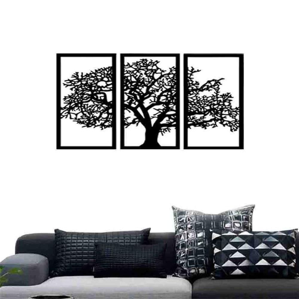Quadro Decorativo Árvore Da Vida 6Mm Vazado - Mdf
