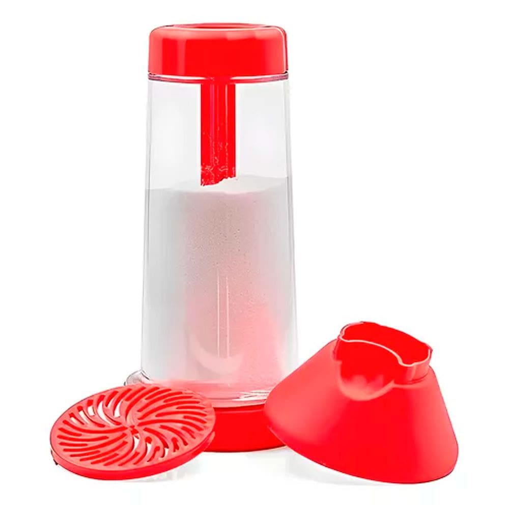 Tapioqueira Polvilhador Peneira Manual de Beiju Goma Tapioca Multiuso Serve e Armazena