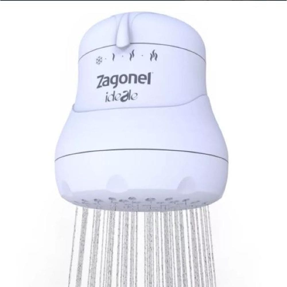Ducha Ideale 4 Temperaturas 6000W 220V Branco Zagonel