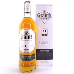 Whisky Grants Elementary 8 Anos 1 Litro