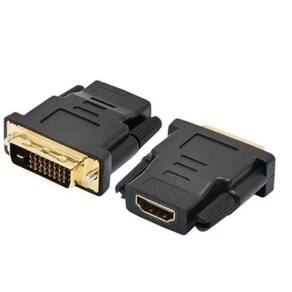 Conector Adaptador Dvi X Hdmi Fêmea 24+1 Banhado