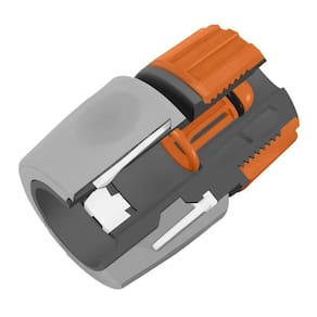 Engate Rapido Com Aquastop Tramontina Em Plastico Para Mangueira 1/2"