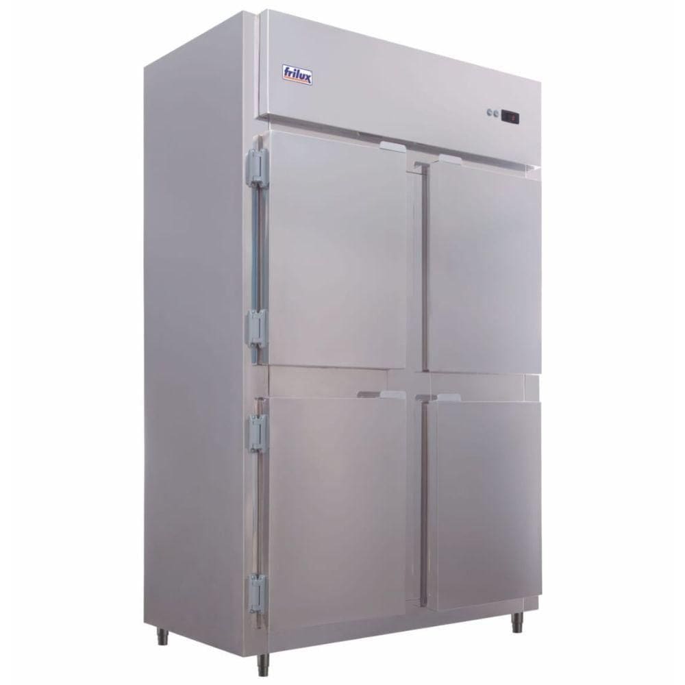 Mini Câmara Comercial Luxo 4 Portas Rf064 Frilux Mini Câmara 900 Litros Inox 110v