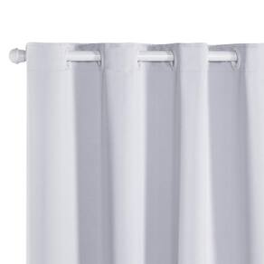 Cortina Blackout Em Tecido 2,80 M X 2,30 M - Branco Gelo