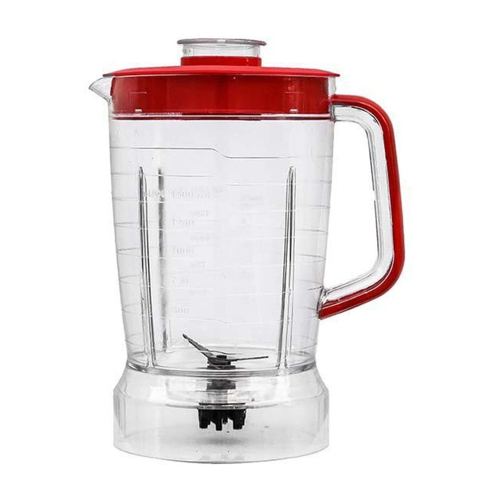 Copo Liquidificador Mondial L-850W 900W Cristal Vermelho