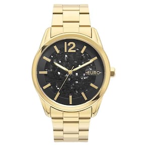 Relógio Euro Feminino Ref: Eu2033Bt/4P Dourado Glitter