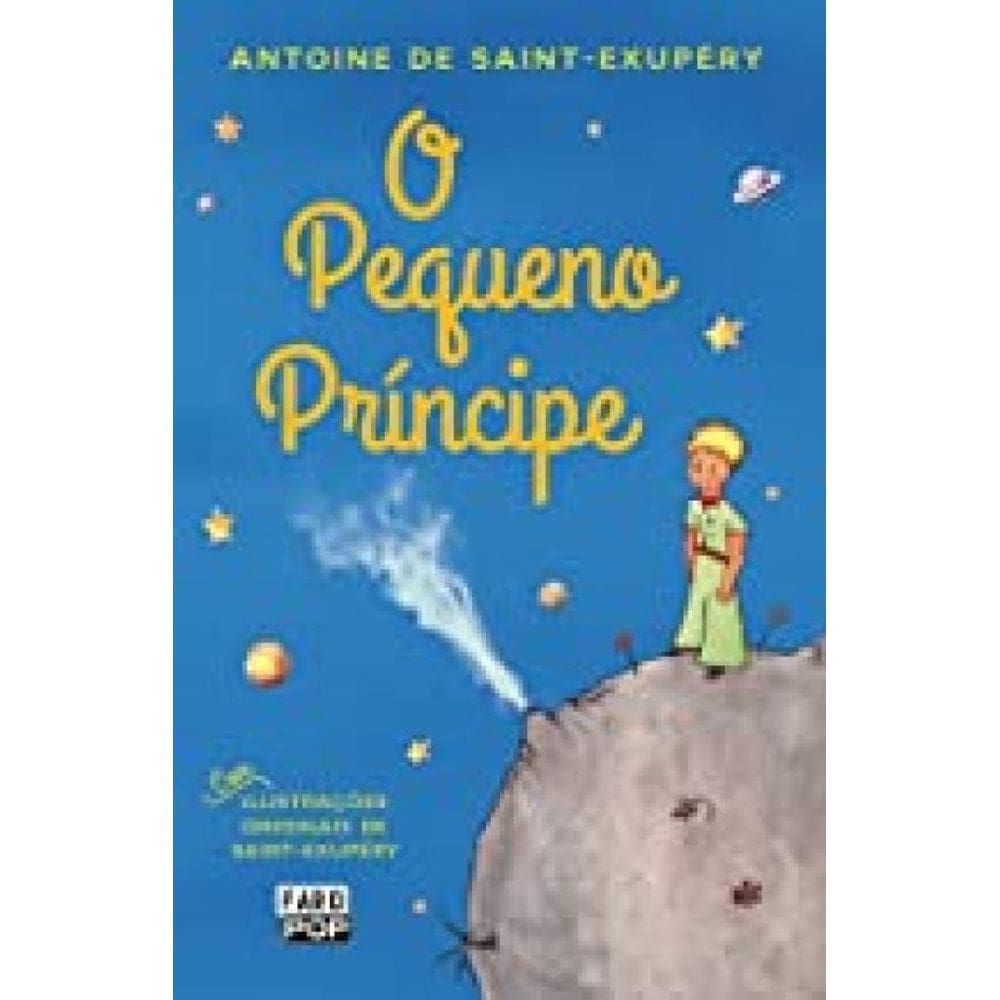 Livro O Pequeno Príncipe - Capa Azul