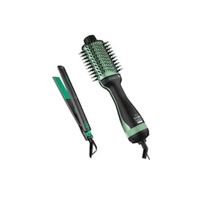 Kit Gama Babosa Bivolt - Escova Brush 3D 1300W Bv + Prancha Elegance 220ºc Bv