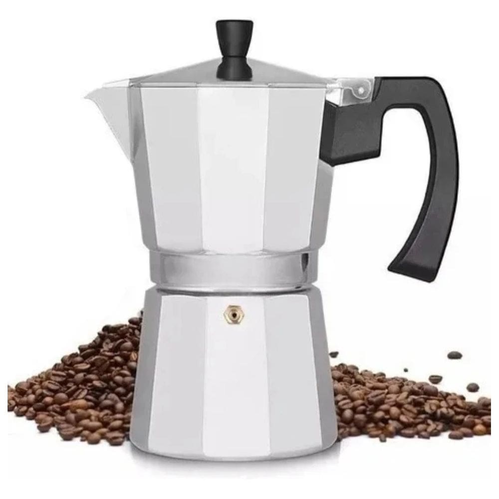 Cafeteira Italiana 6 Xícaras em Alumínio Fratelli