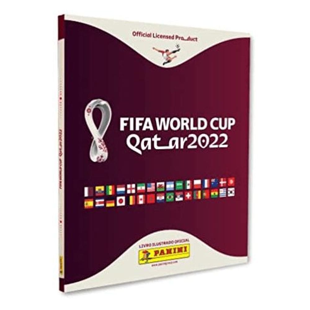 Álbum Copa Qatar Oficial 2022 - Capa Dura