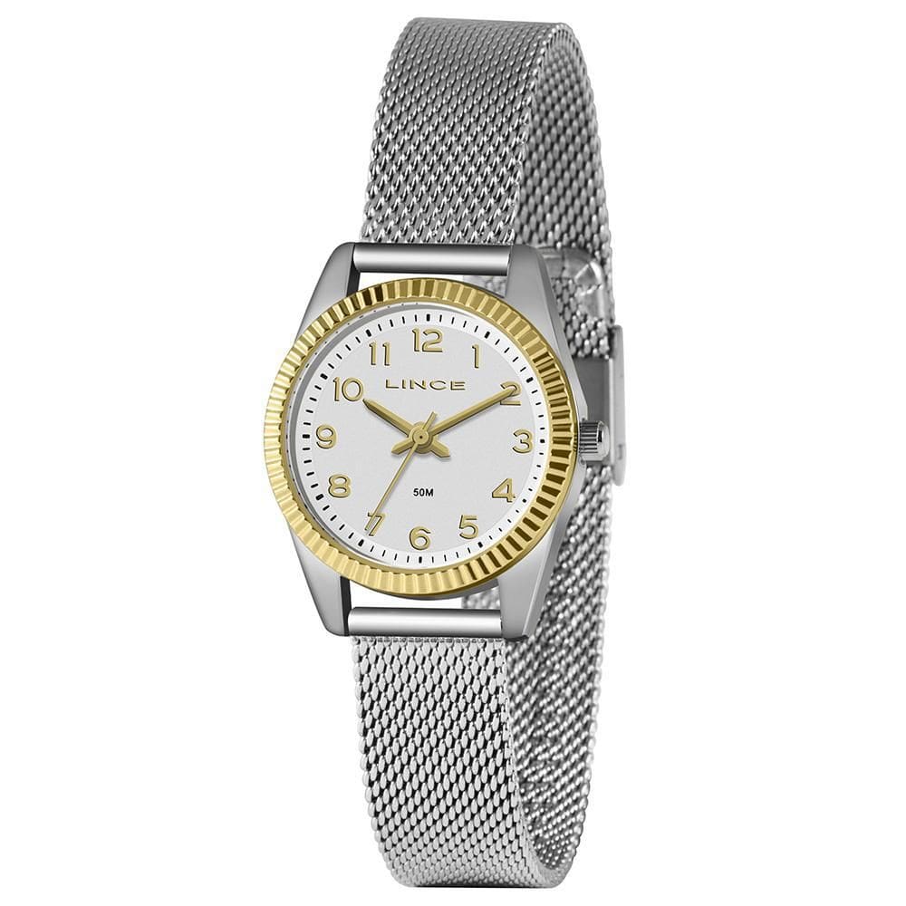 Relogio Lince Classic Feminino Analogico Lrt4674Lb2Sx Branco