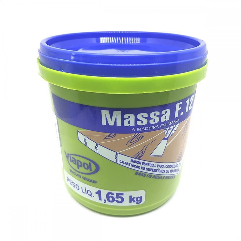 Massa F12 1,65Kg Angelim - Viapol