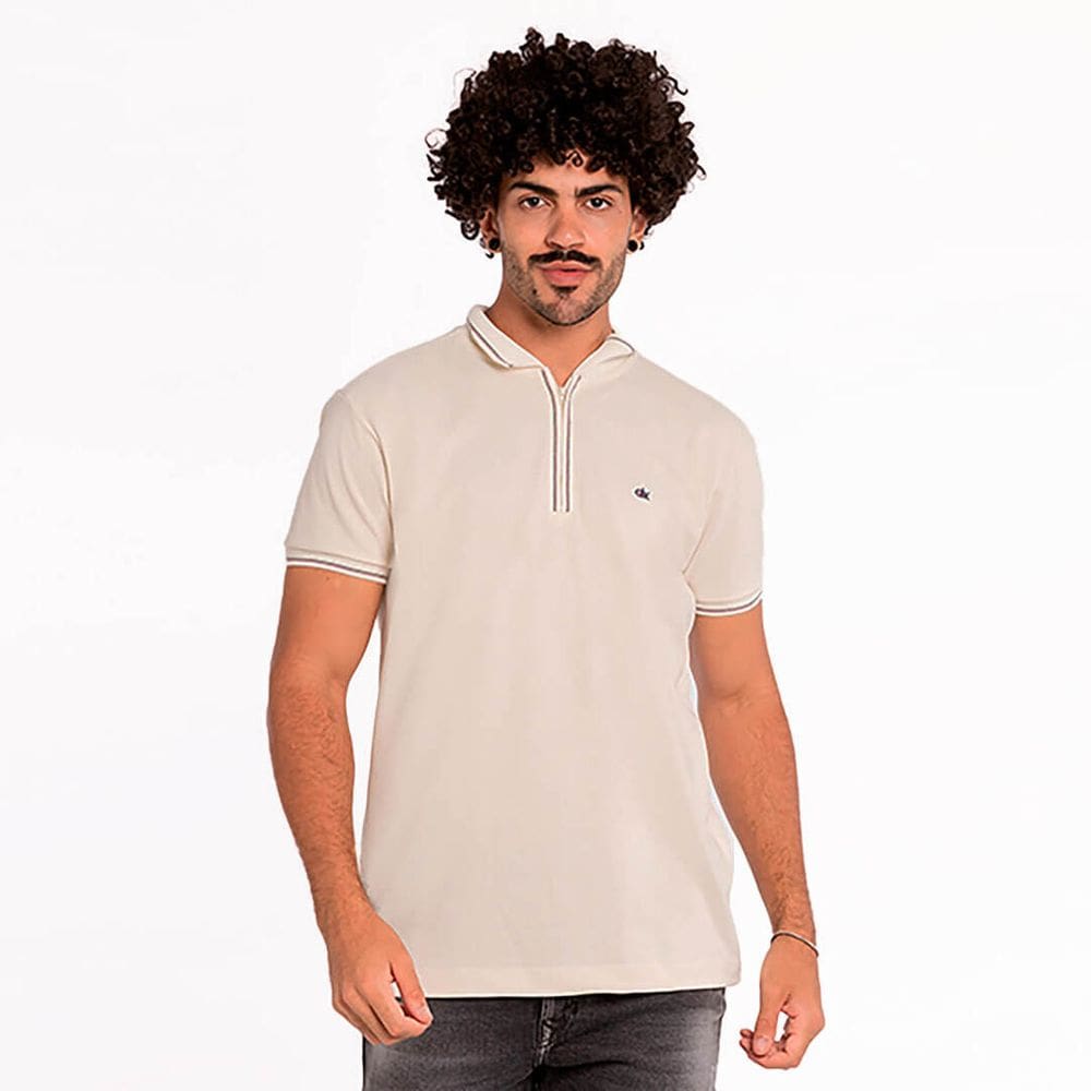 Polo Masculina Dixie Gola Portuguesa