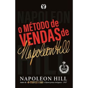 Livro O Método De Vendas De Napoleon Hill